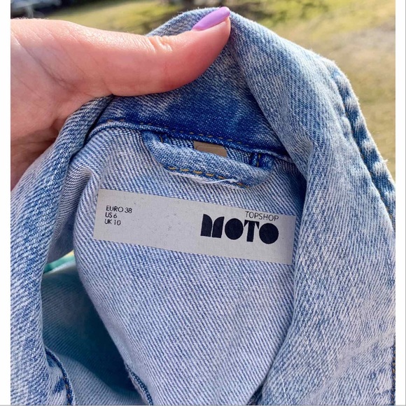 Topshop Denim Vest - Picture 3 of 3